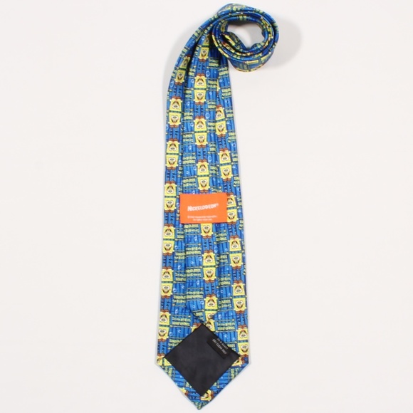 💛Vintage Nickelodeon Men’s Spongebob Necktie Tie - Picture 5 of 6